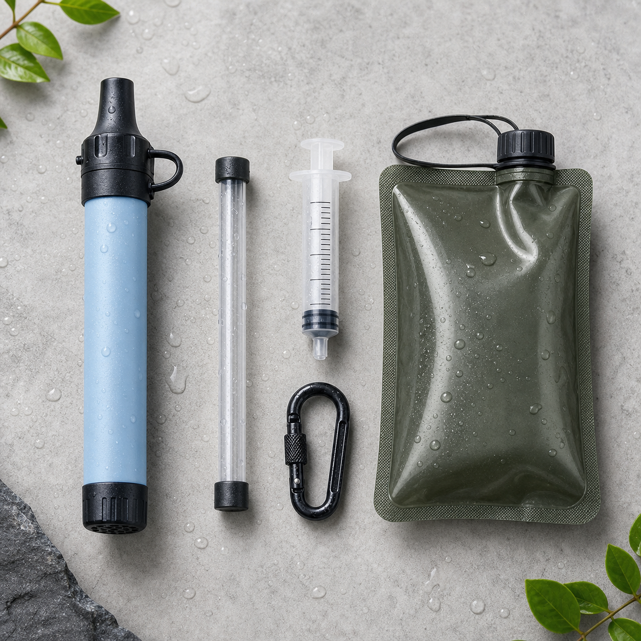 Pack Survival - filtre et accessoires complets