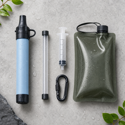 Pack Survival - filtre et accessoires complets