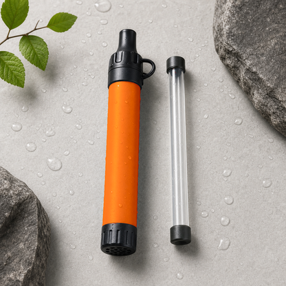 Filtre à eau portable AquaTrail pour randonnée et camping