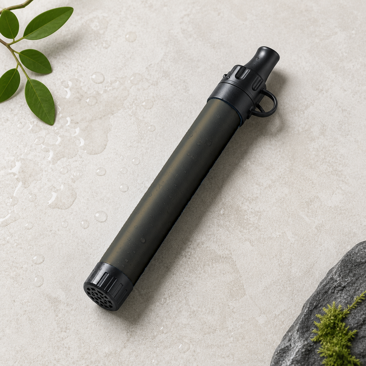 Filtre à eau portable AquaTrail pour randonnée et camping