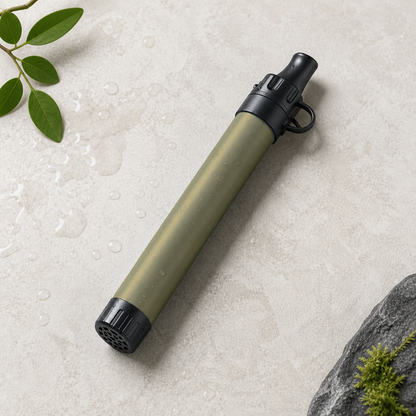 Filtre à eau portable AquaTrail pour randonnée et camping
